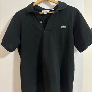 Black Lacoste Polo